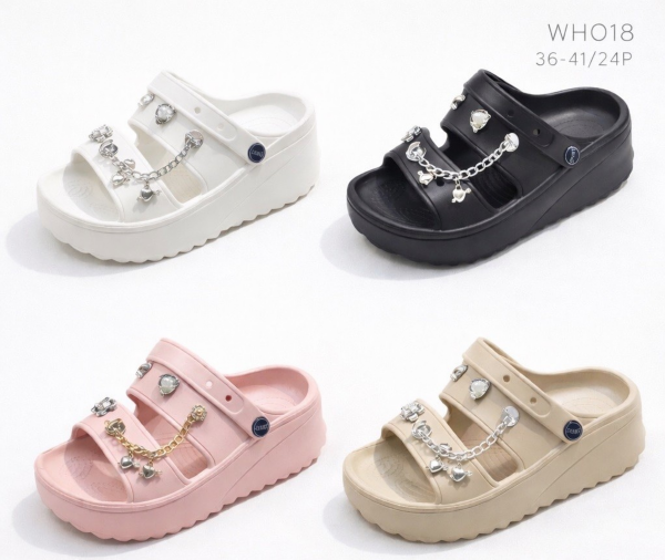 Klapki damskie Roz 36-41/ 24 par